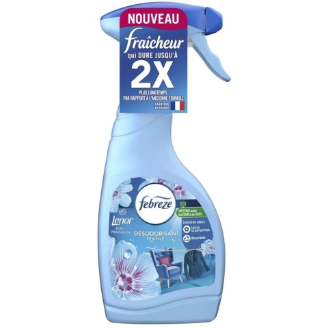 8x Febreze Textielverfrisser Spray Spring Awakening 500 ml