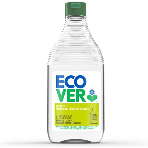8x Ecover Afwasmiddel Citroen&Aloë Vera 450 ml