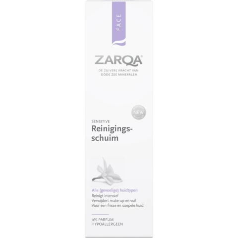 3x Zarqa Reinigingsschuim Sensitive 150 ml