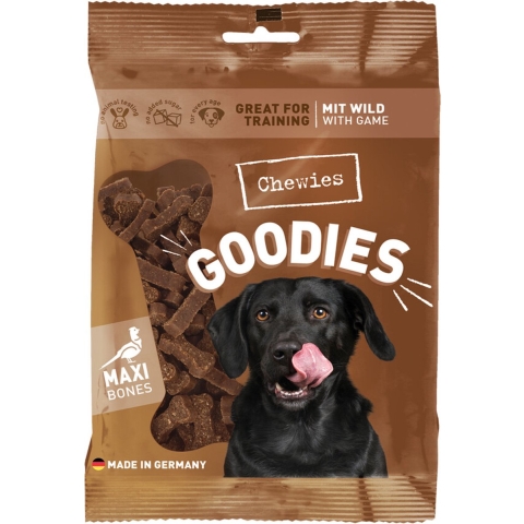 10x Chewies Goodies Hondensnacks Maxi Wild 200 gr