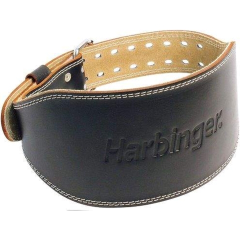 Harbinger 6 Inch Padded Leather Belt - S