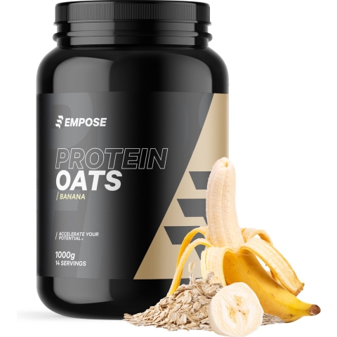 Empose Nutrition Protein Oats - Banaan - 1000 gram