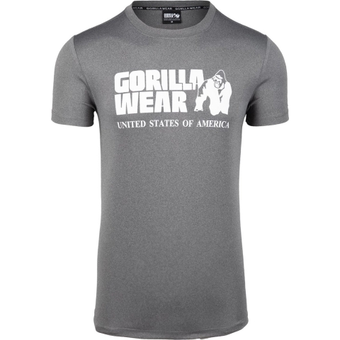 Gorilla Wear Classic Training T-shirt - Grijs Gemêleerd - M