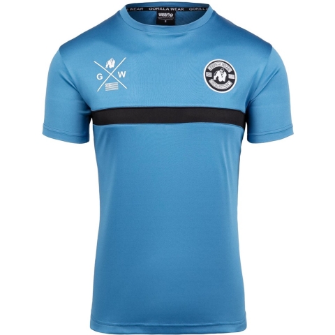 Gorilla Wear Vernon T-shirt - Blauw - L