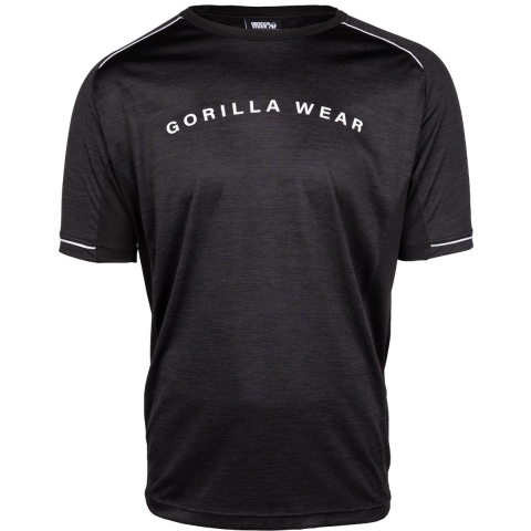 Gorilla Wear Fremont T-shirt - Zwart/Wit - 2XL