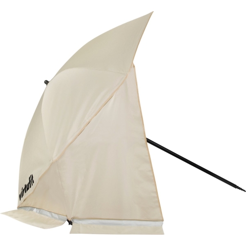VirtuFit Strandparasol - Windscherm - 180 cm - Beige