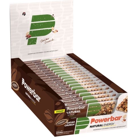 Powerbar Natural Energy Cereal Bar - 18 x 40 gr - Cacao Crunch
