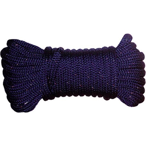 U-Rope Landvast Deluxe 14 mm x 14 m met 40 cm oogsplits navy