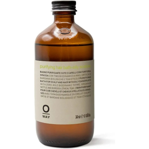 Oway No-Dandruff Purifying Hair Bath - Oily Scalp 240ml