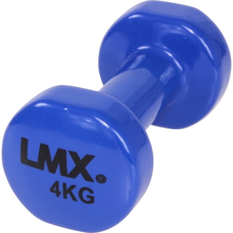 Lifemaxx Vinyl Dumbbellset - Set van 2 x 4 kg - Donkerblauw