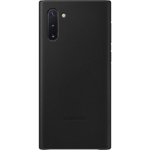 Galaxy Note10 (5G) Leather Cover zwart EF-VN970LBEGWW