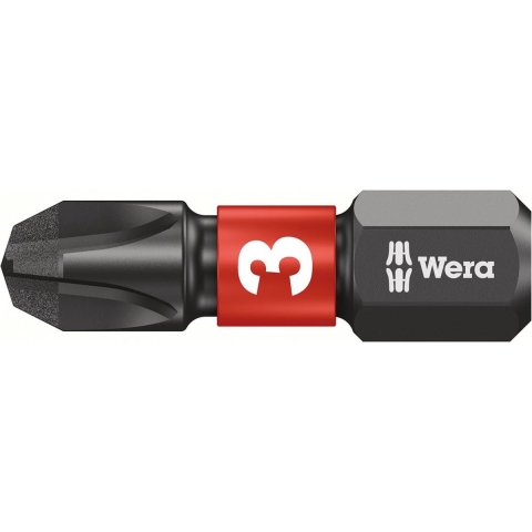 Wera 5057617001 1/4"Philips Impaktor Bit - PH3 X 25mm (10st)