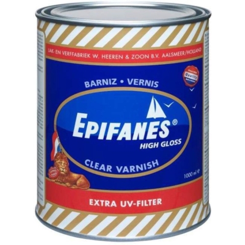 Epifanes Bootlak Blank vernis met extra UV-filter hoogglans