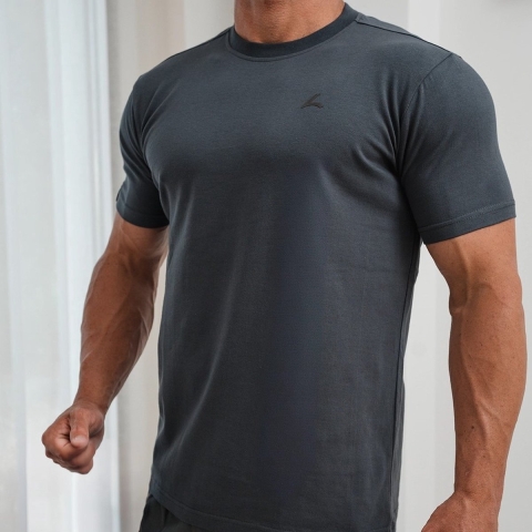Reeva Premium Active Tee - Sport T-shirt - Grijs - XL