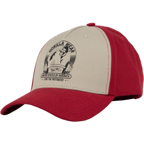 Gorilla Wear Buckley Pet - Rood/Beige