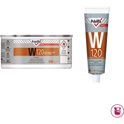 Polyfilla W120 Snelplamuur 800 Gr (Blik)