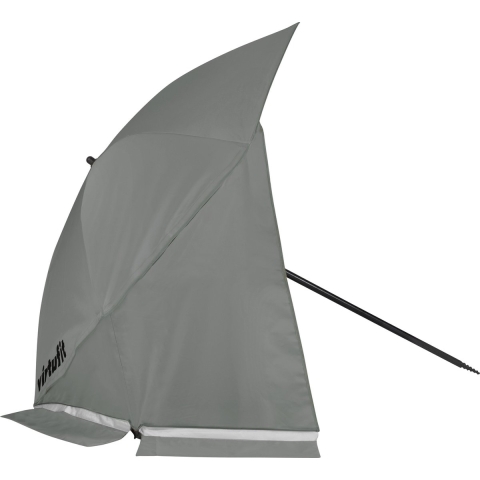 VirtuFit Strandparasol - Windscherm - 180 cm - Grijs