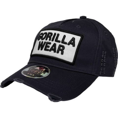 Gorilla Wear Harrison Pet - Zwart/Wit