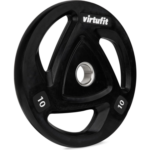 VirtuFit Olympische Rubberen Halterschijf - 10 kg