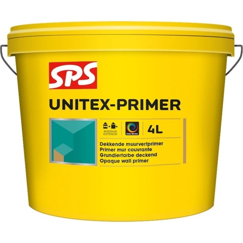 SPS Unitex-Primer Voorstrijk - Op Kleur Gemengd - 4L