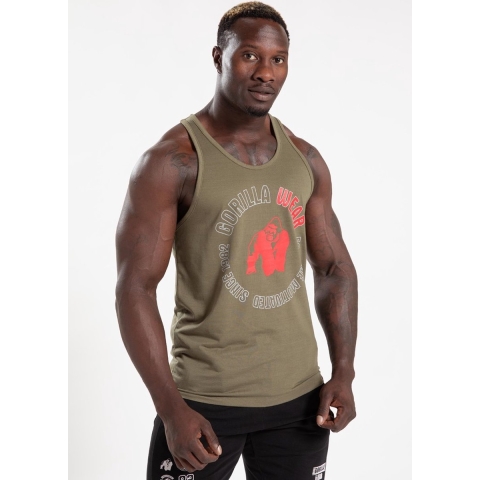 Gorilla Wear Lafayette Tank Top - Legergroen - S