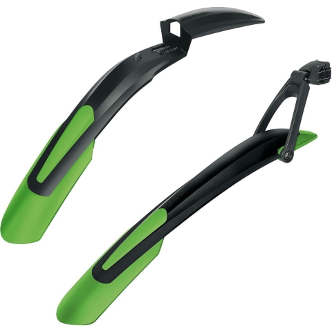 SKS Blade Set Green 29 inch shockblade&X-Blade spatbordenset blauw/zwart