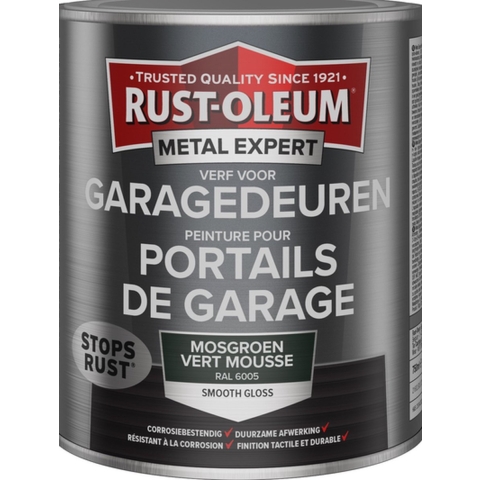 Rust-Oleum Verf Voor Garagedeuren - RAL 6005 Mosgroen - 0,75L