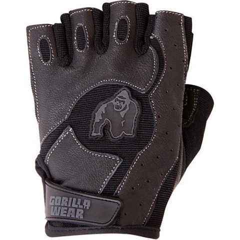 Gorilla Wear Mitchell Training Gloves - Fitness Handschoenen - Zwart - XL