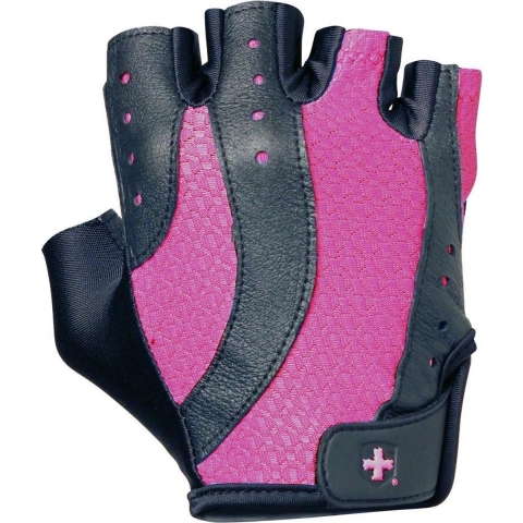 Harbinger Women's Pro Wash&Dry Fitness Handschoenen -  Zwart/Roze - L