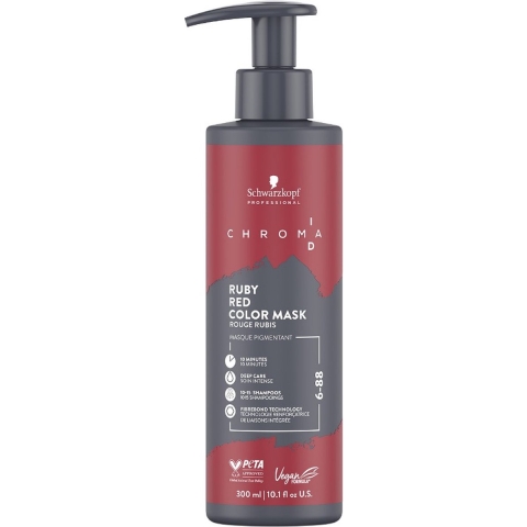 Schwarzkopf Professional Chroma ID Bonding Color Mask 300ml 6-88 - Ruby Red