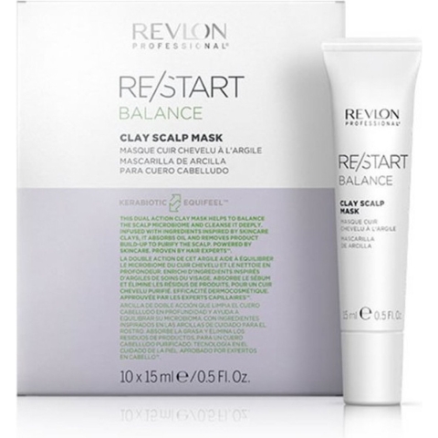 Revlon Re-Start Balance Clay Scalp Mask 10x15ml