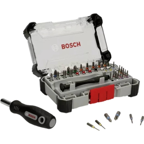 Bosch 2607002835 42-delige Precisie Bitset - Kleurgecodeerd