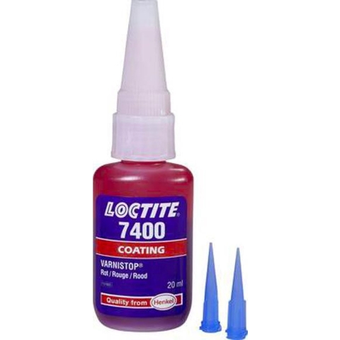 LOCTITE SF 7400 - Donkerrode Zegellak Op Oplosmiddelbasis