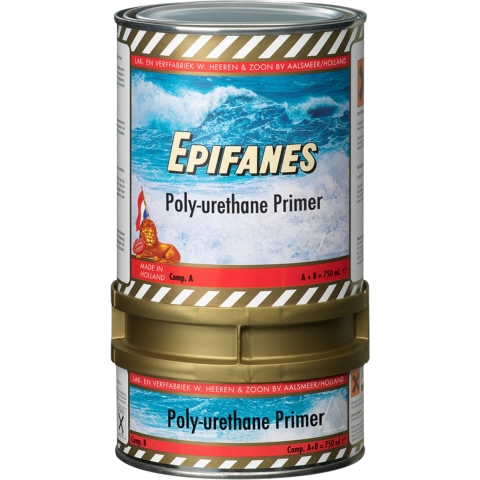 Epifanes Poly-Urethane Primer 2-componenten voorlak 750 gr, grijs