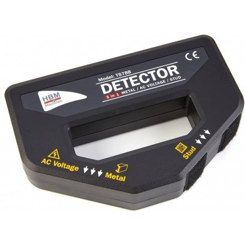 HBM 3 in 1 Steunbalk, metaal en stroomdraad Detector