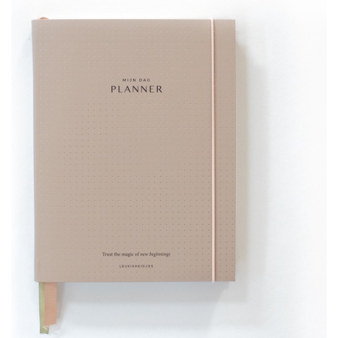 Mijn dag planner - Leukigheidjes - Beige