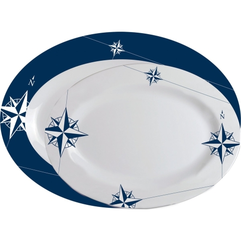 Marine Business Scheepsservies Northwind Serveerschalen set 2 stuks