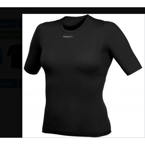 Craft Cool compressie top dames compressie shirt met korte mouwen