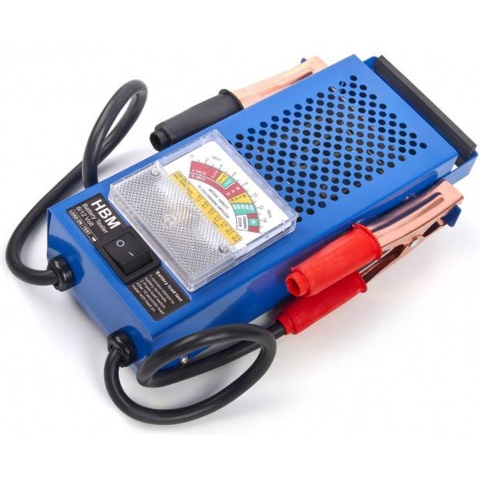 HBM 100 AMP PROFI accu tester, 6-12 V, 20-100 Ah