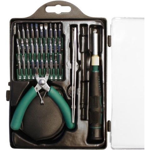 MANNESMANN 36-delige set precisiegereedschap