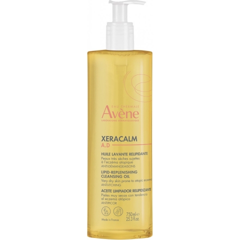 Eau Thermale Avène XeraCalm A.D Huile Lavante Relipidante 750ml