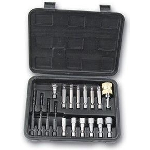 MANNESMANN 18-delige set bit en dopsleutels (29818)
