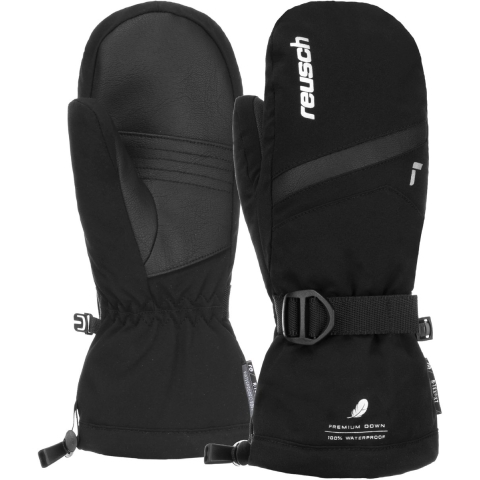 Reusch Kito R-TEX XT Junior Mitten skiwanten zwart/zilver, 6.5