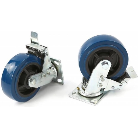 HBM PROFI 150 mm zwenkwiel met Rem