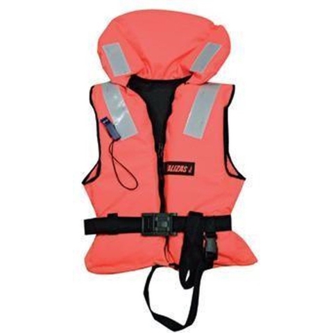 Lalizas Reddingsvest 100N oranje met kruisband, L (70-90 kg)