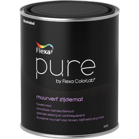 Flexa Pure Muurverf Zijdemat - Op Kleur Gemengd - 1L