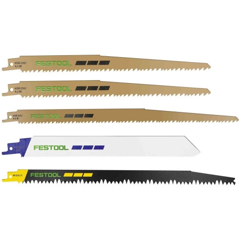 Festool RS-Sort/5 Reciprozaagbladset (5st)
