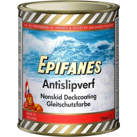 Epifanes Antislipverf halfglans anti-slip verf 750 ml, 213 donker grijs
