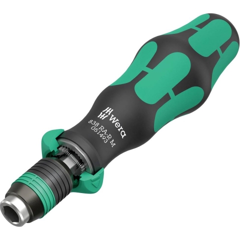 Wera 05051493001 838 RA-R M Bithandhouder Met Ratelfunctie - 1/4"x123,5mm