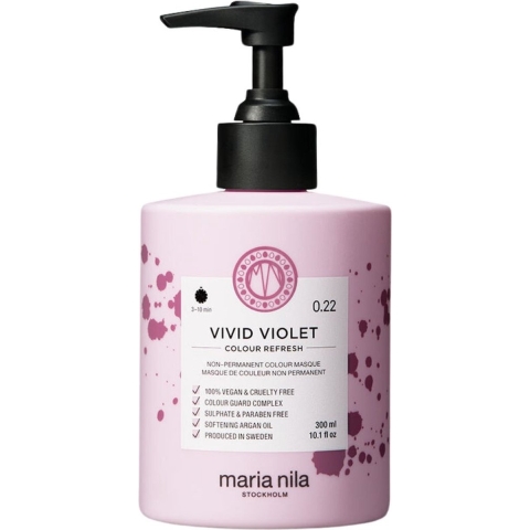Maria Nila Colour Refresh Haarmasker 300ml 0.22 Vivid Violet